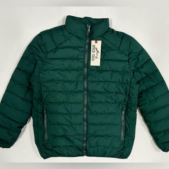 RIVER TRAIL - Men’s Puffer Jacket - BRAND NEW! WITH TAGS! NWT! Amazing Fit! Warm - Picture 4 of 5